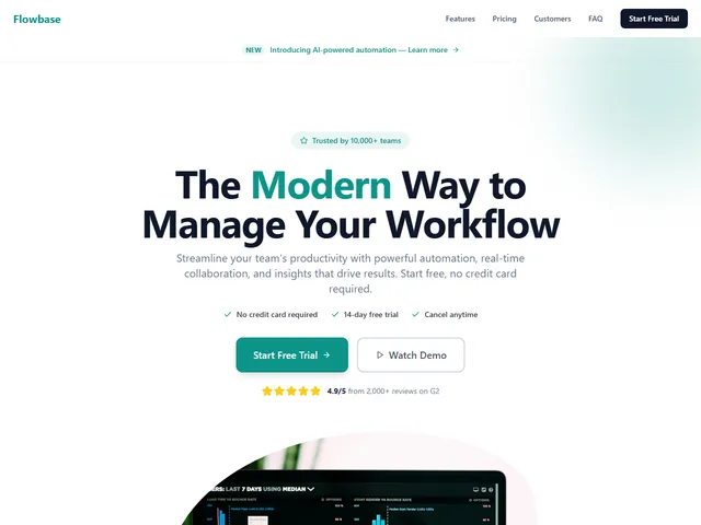SaaS Pro website template preview